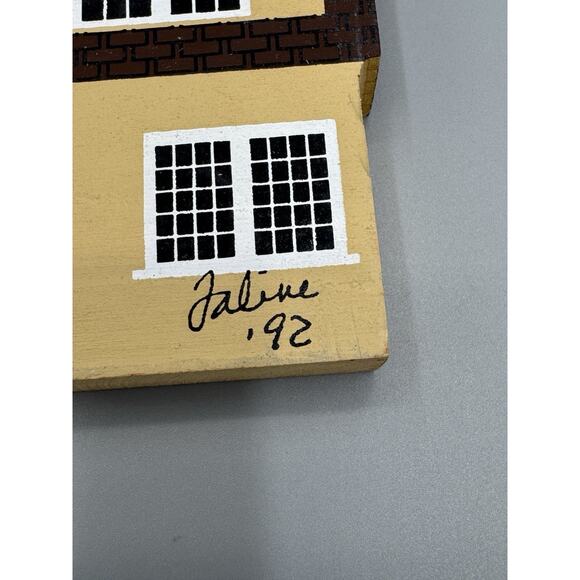 1987 The Cat's Meow Martha Washington House Series V Shelf Sitter Vintage - Picture 4 of 6